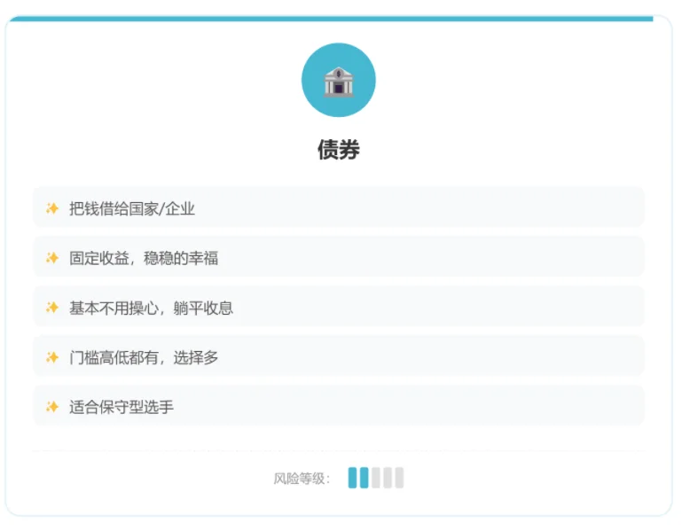 ?搞钱必看！股票/基金/债券区别