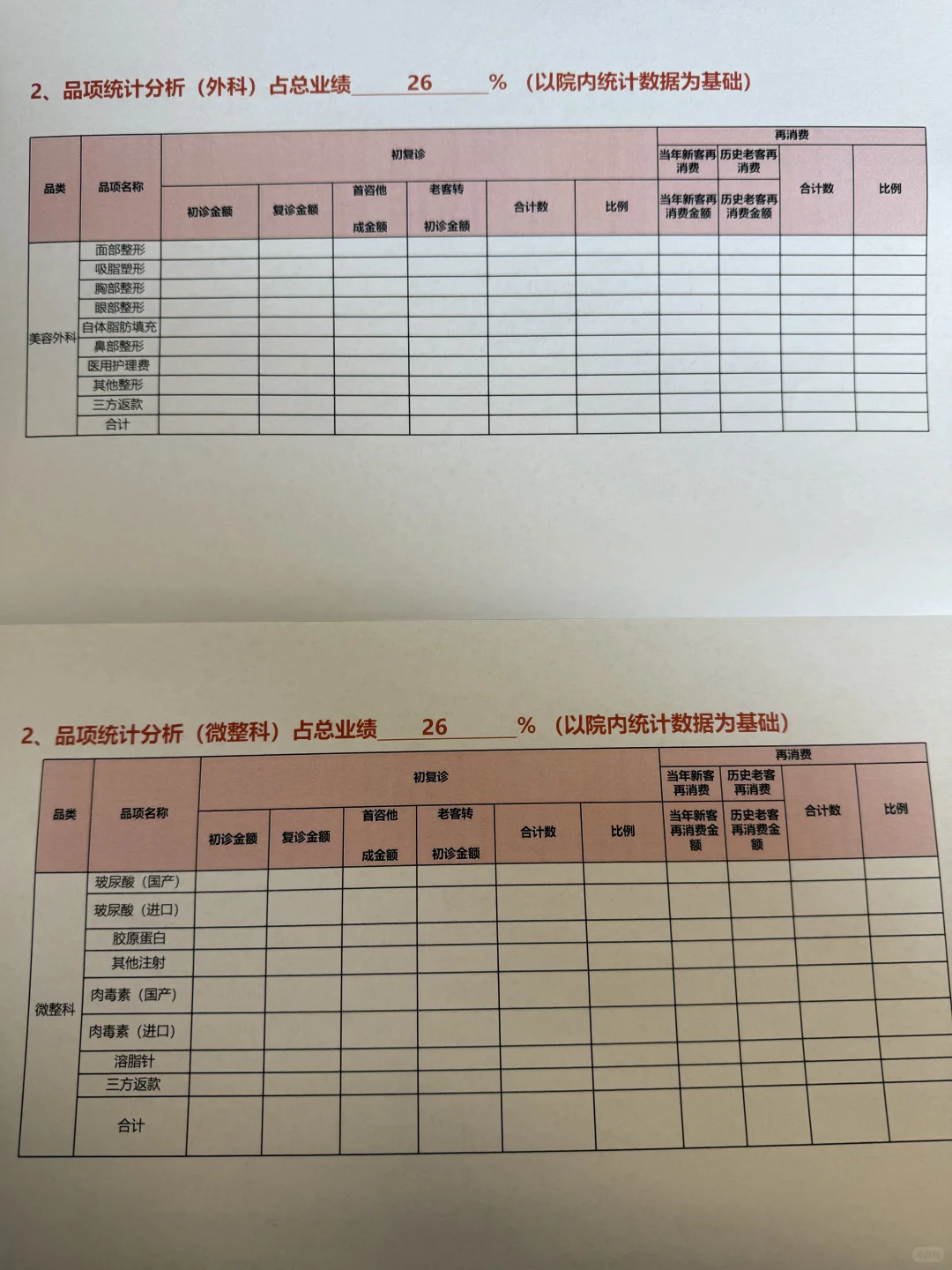 医美机构2024年总结模版