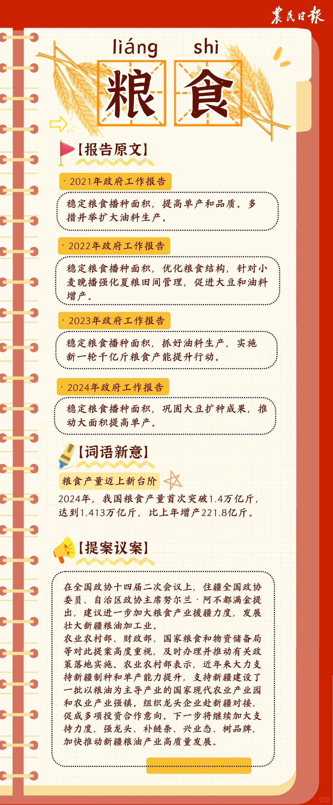 ?两会“三农”词典上新了‼️