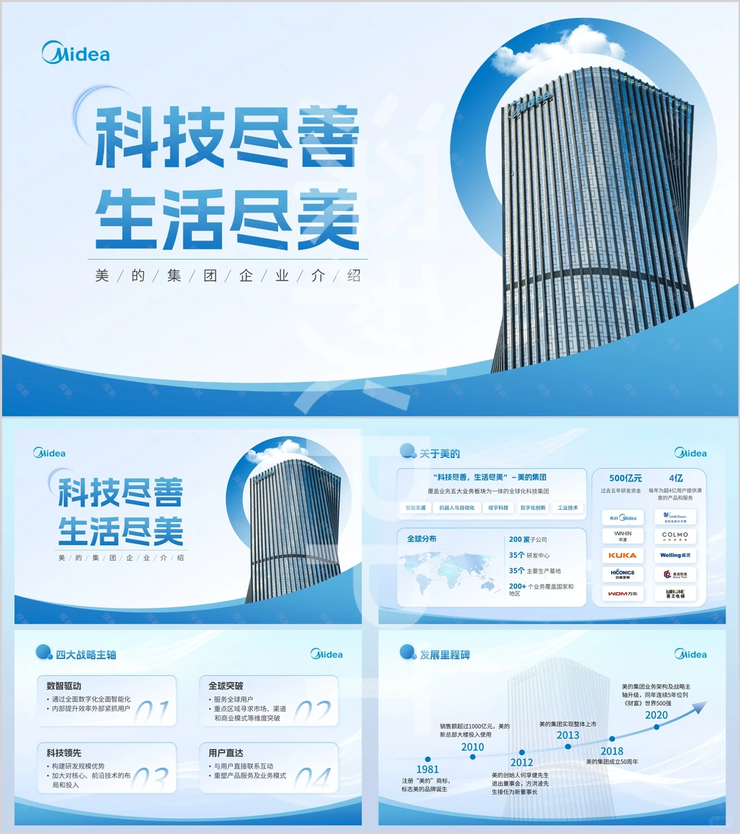 美的公司介绍PPT