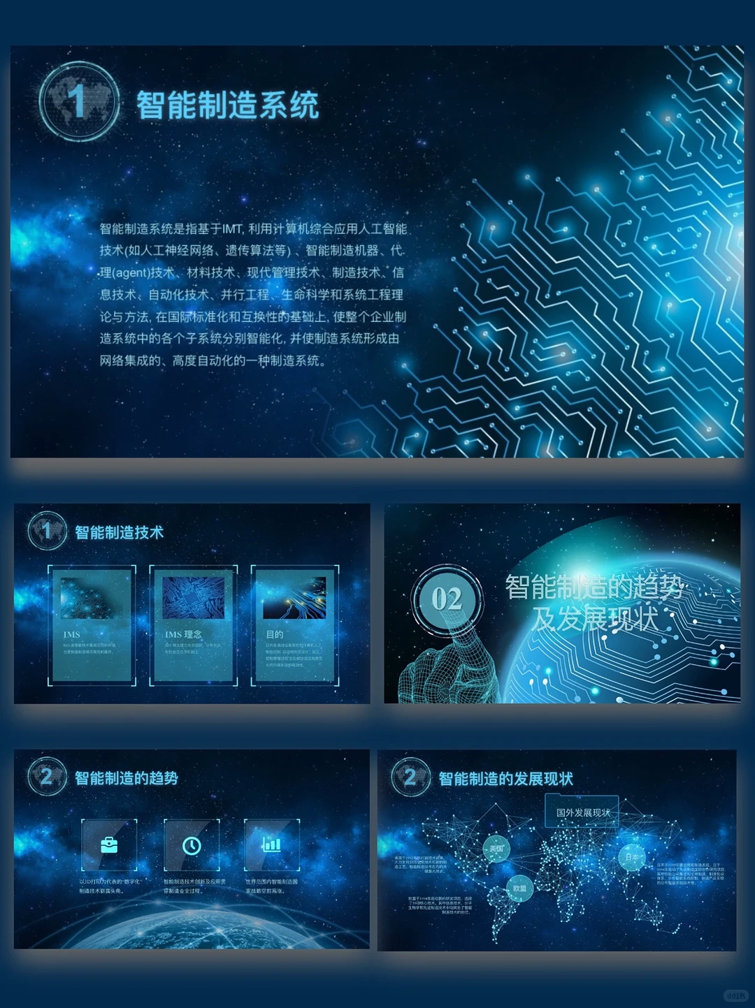 【60】科技风PPT｜智能制造