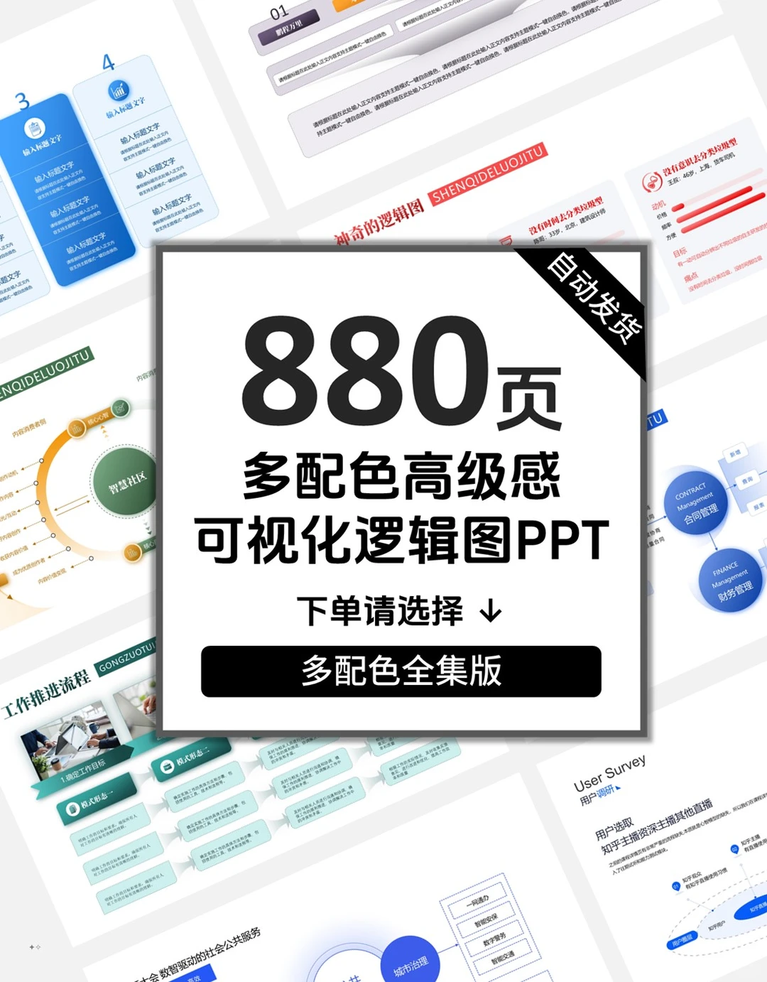 结构化内容呈现ppt：告别信息堆砌