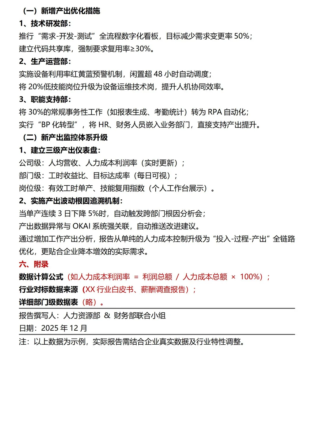 人效分析