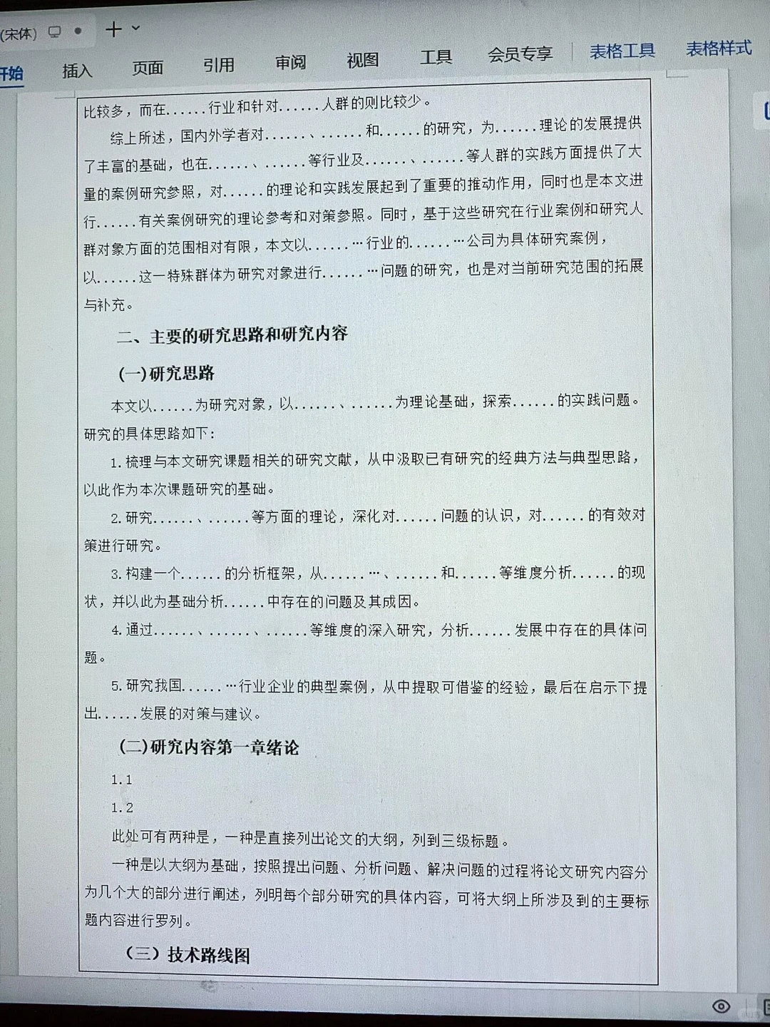 元旦前要交开题报告的一定要刷到啊啊啊！