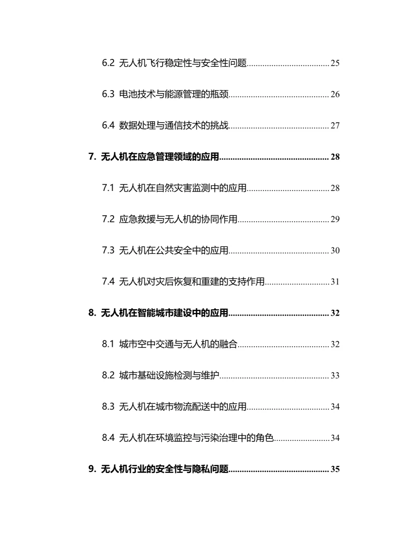 2025年无人机行业调研分析报告