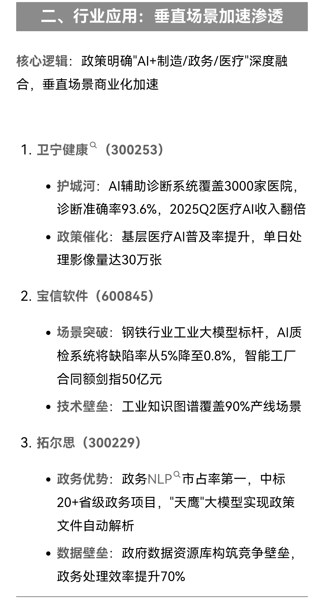 人工智能+新政相关领域解析