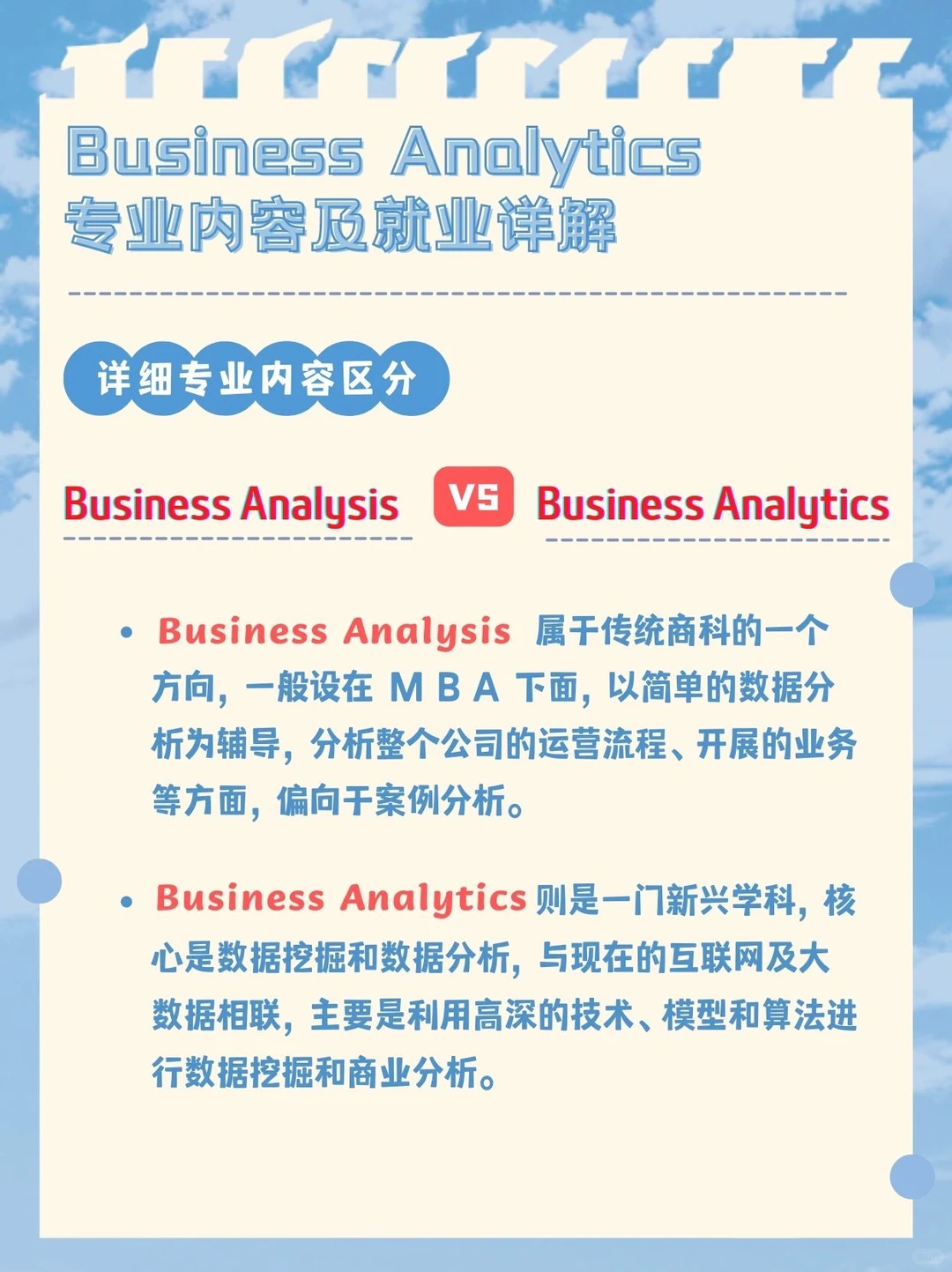 ⚠️BA申请必看攻略(一)专业内容和就业解析