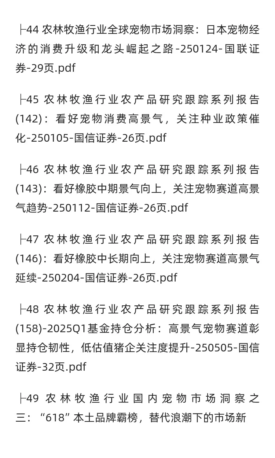 2025年宠物市场分析报告(100份)