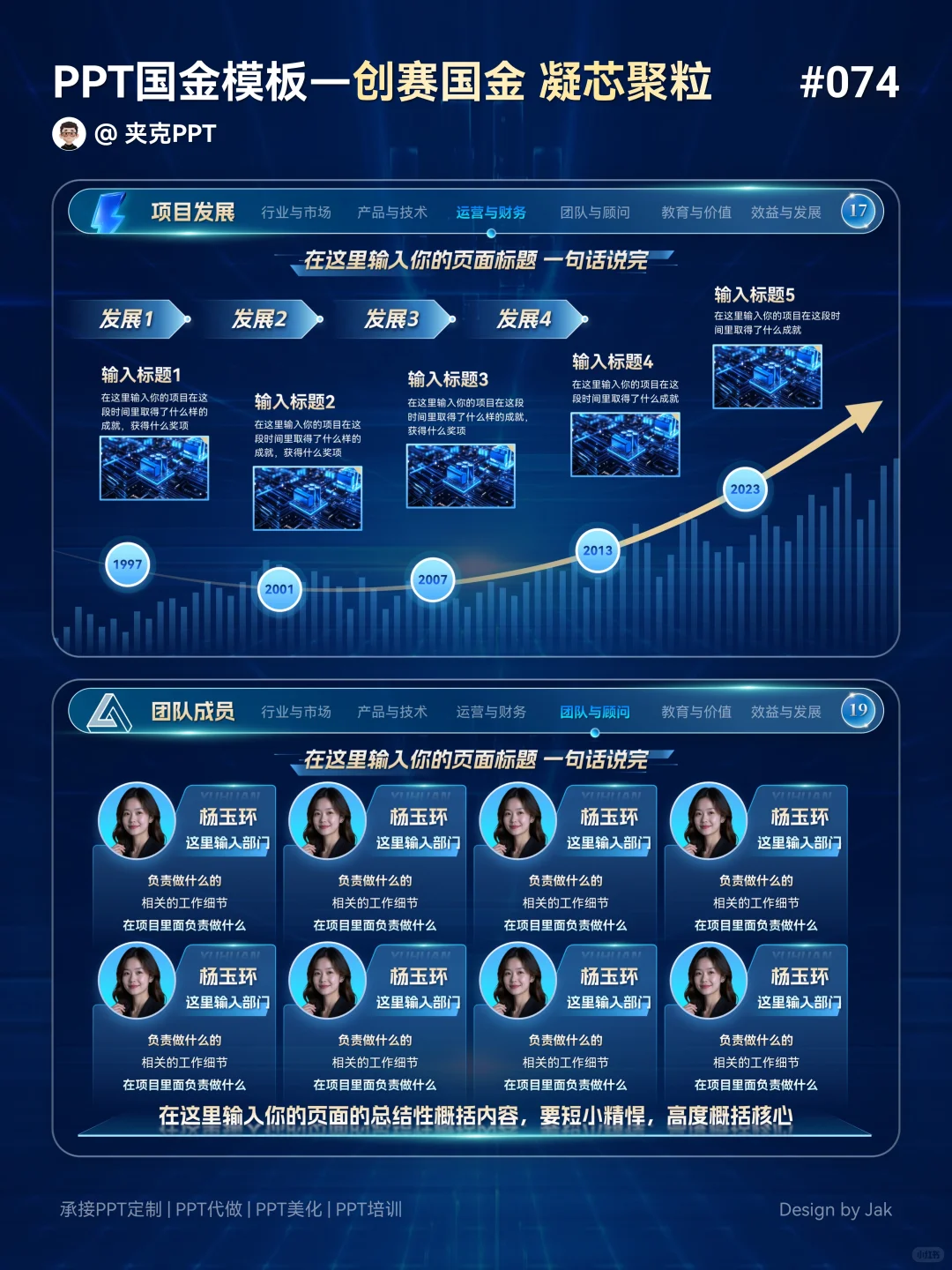 ?创赛国金ppt这样做,科技感直接拉满!