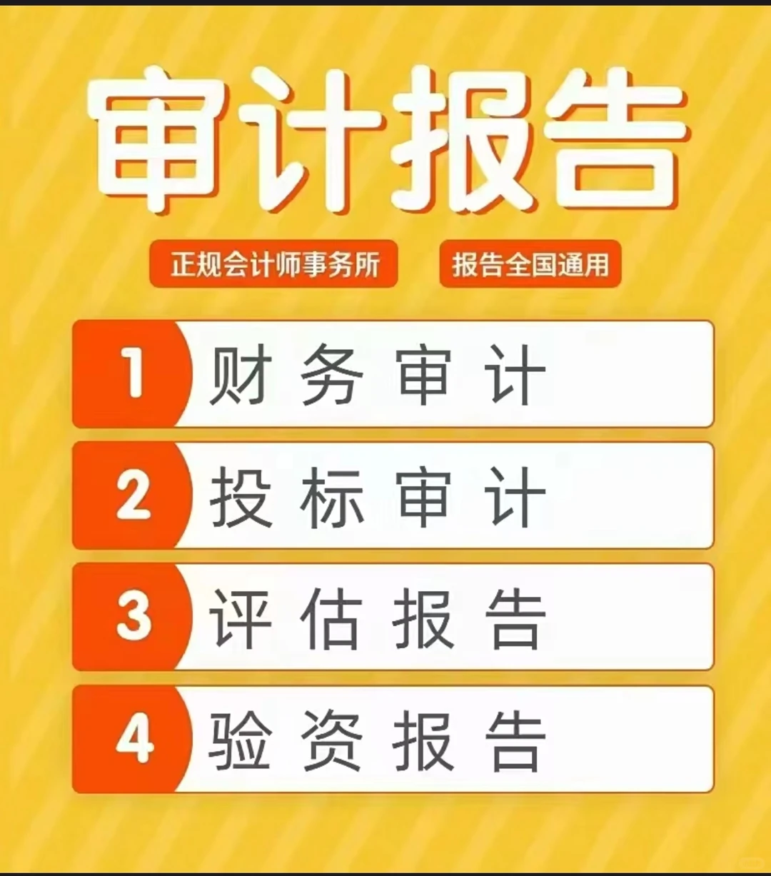 审计报告啦！！