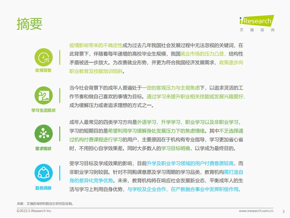 行业报告|成年人教育市场的潜力竟如此巨大