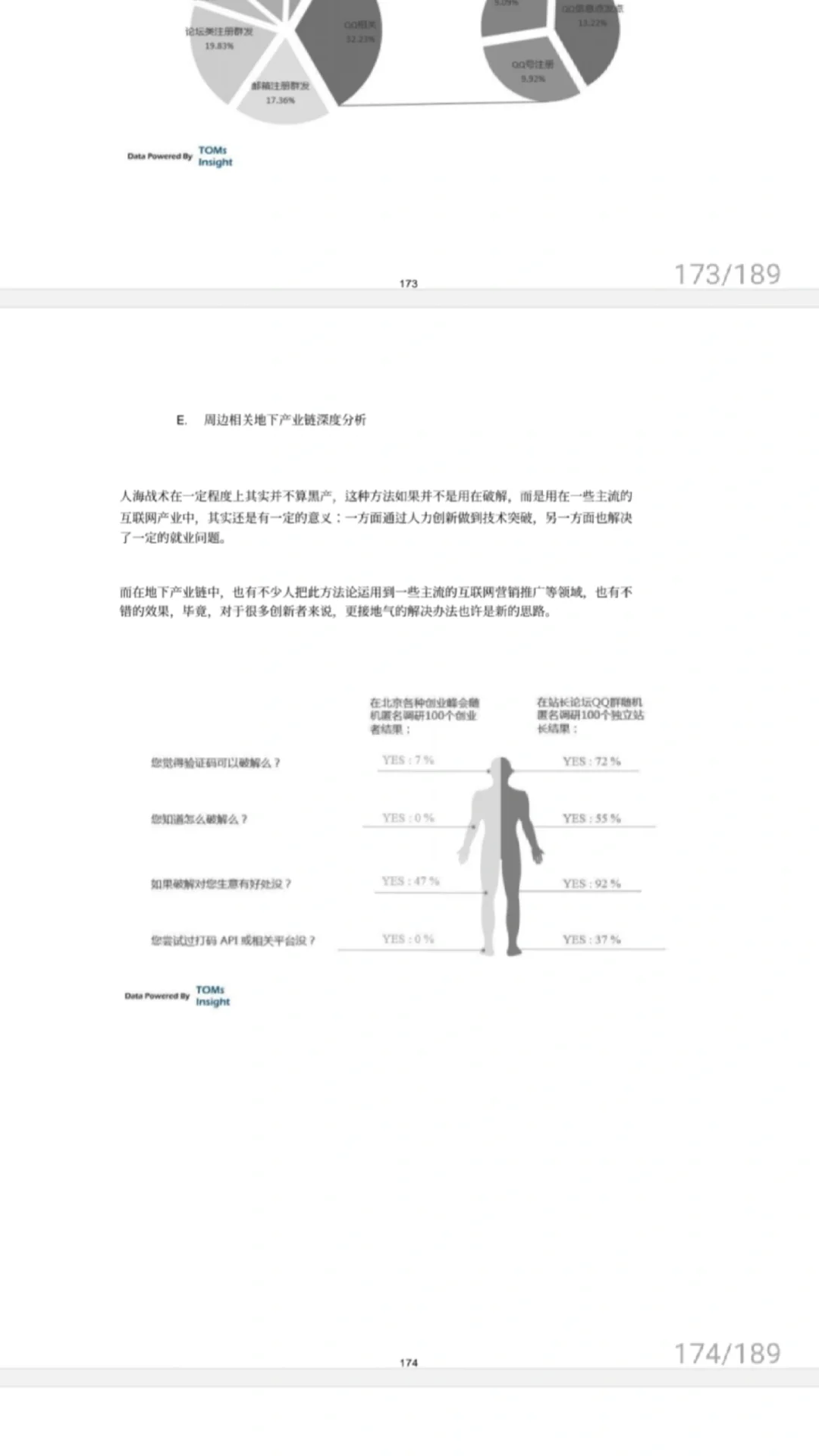 《中国互联网地下产业链分析白皮书》付下载