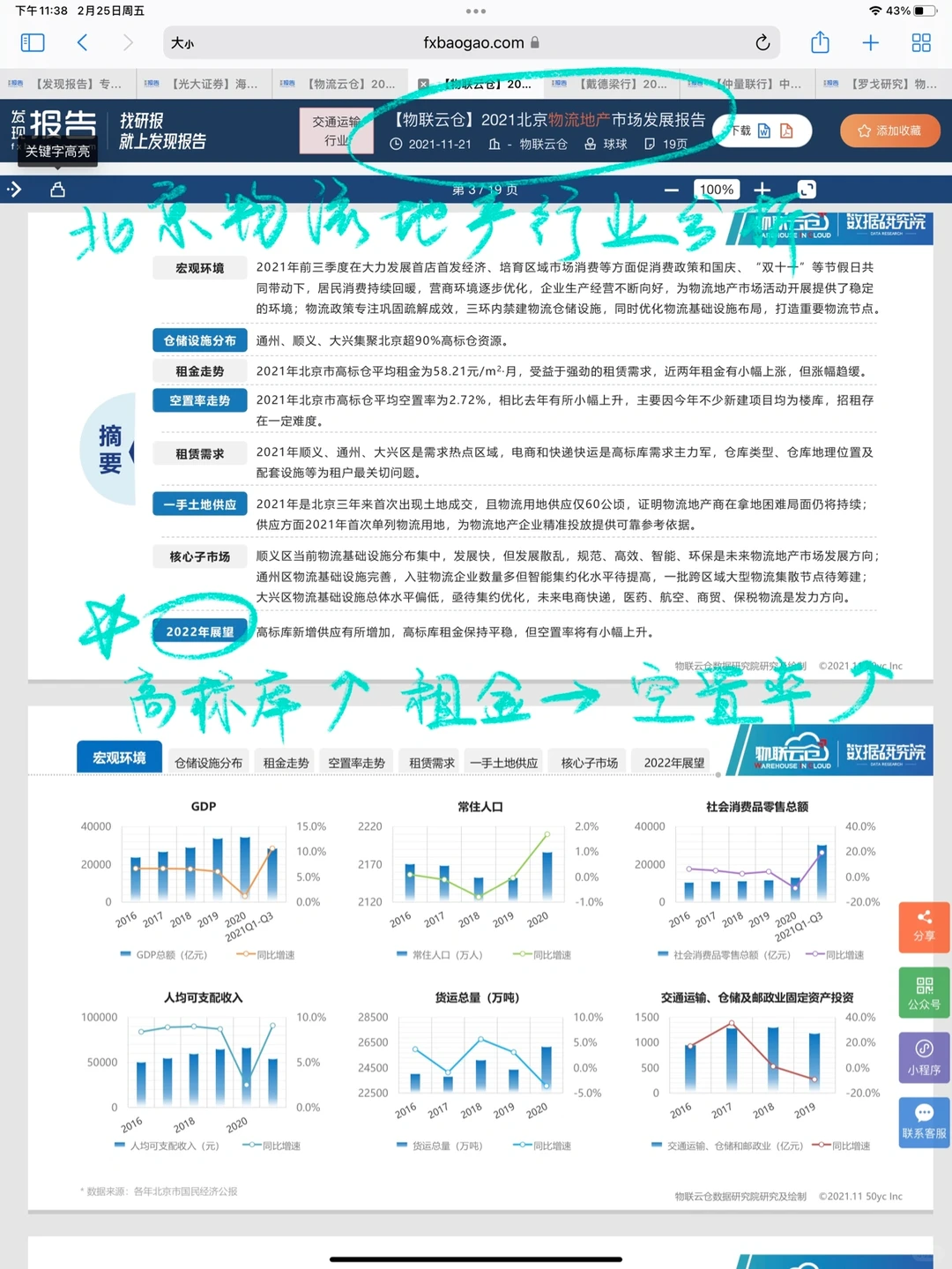 物流地产行业分析报告|5⃣️大专业机构展望