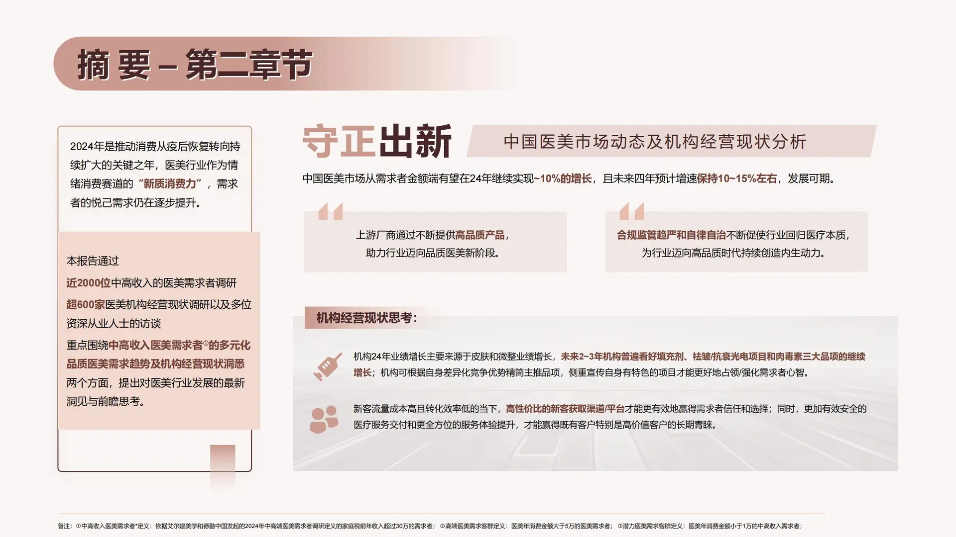 48 页 | 中国医美消费新趋势洞悉报告?