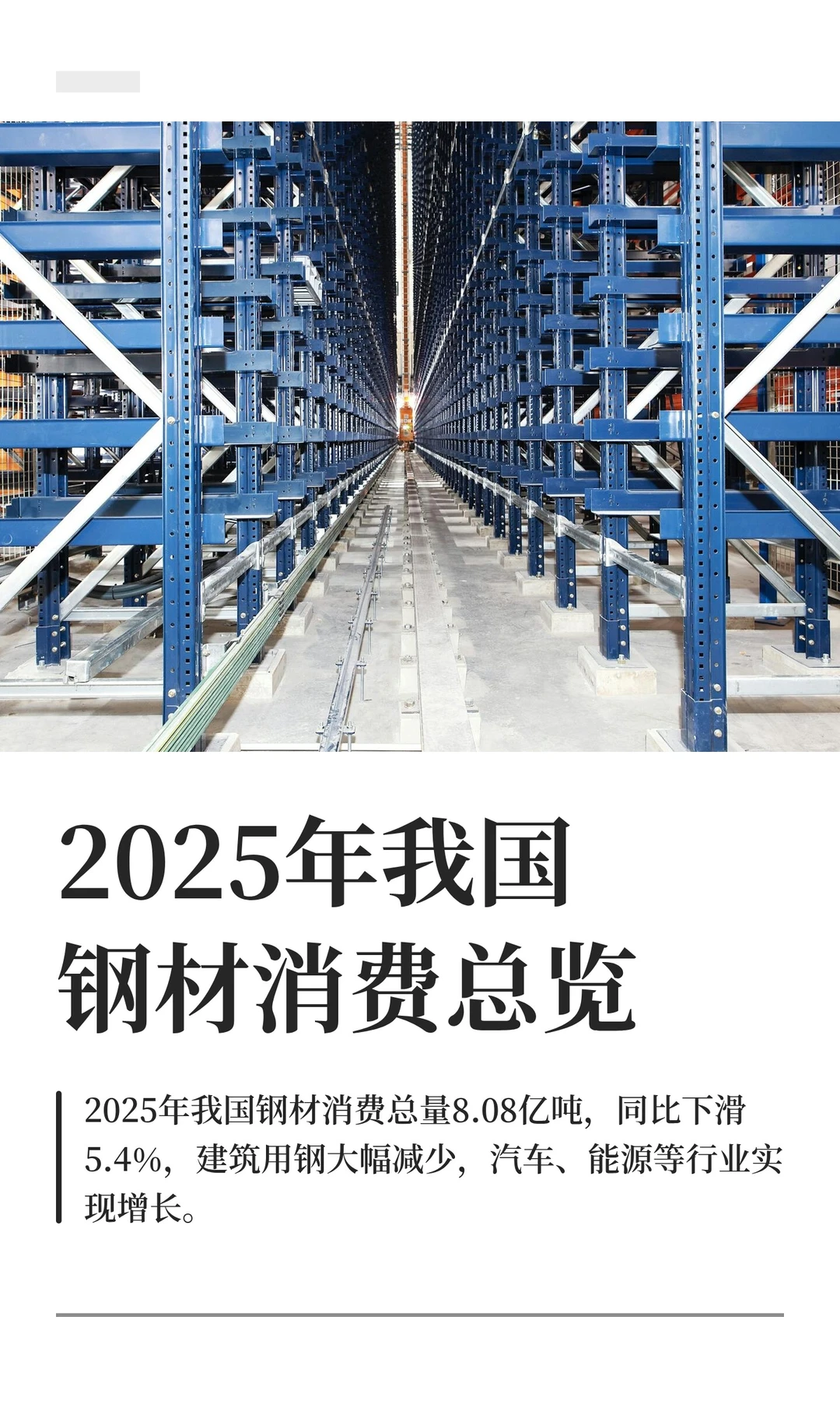 2025年我国钢材消费总览