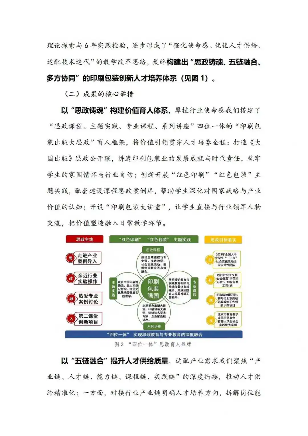 思政铸魂+人才培养!五链融合育人模式火了