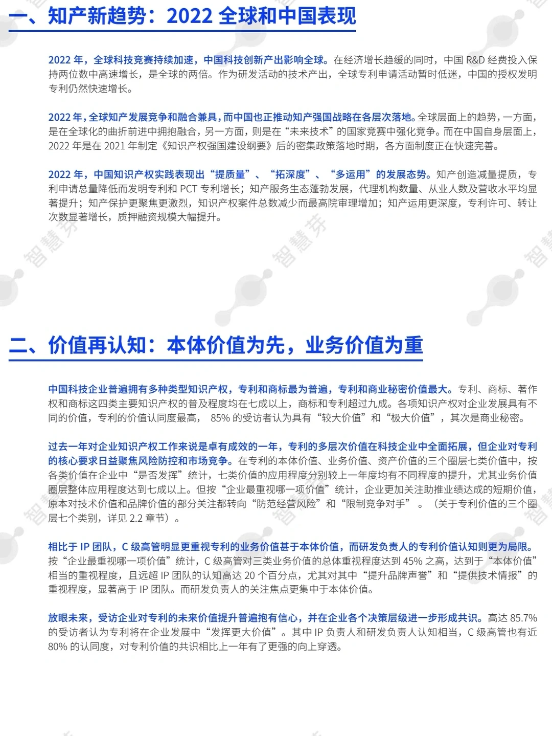 2023全球企业知识产权创新调研报告 100页