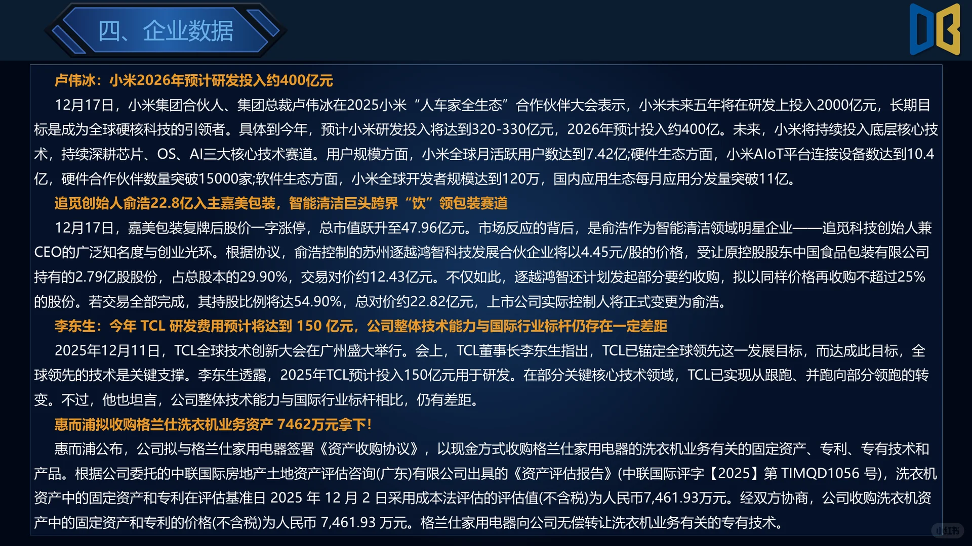嗨，这是家电行业周报~
