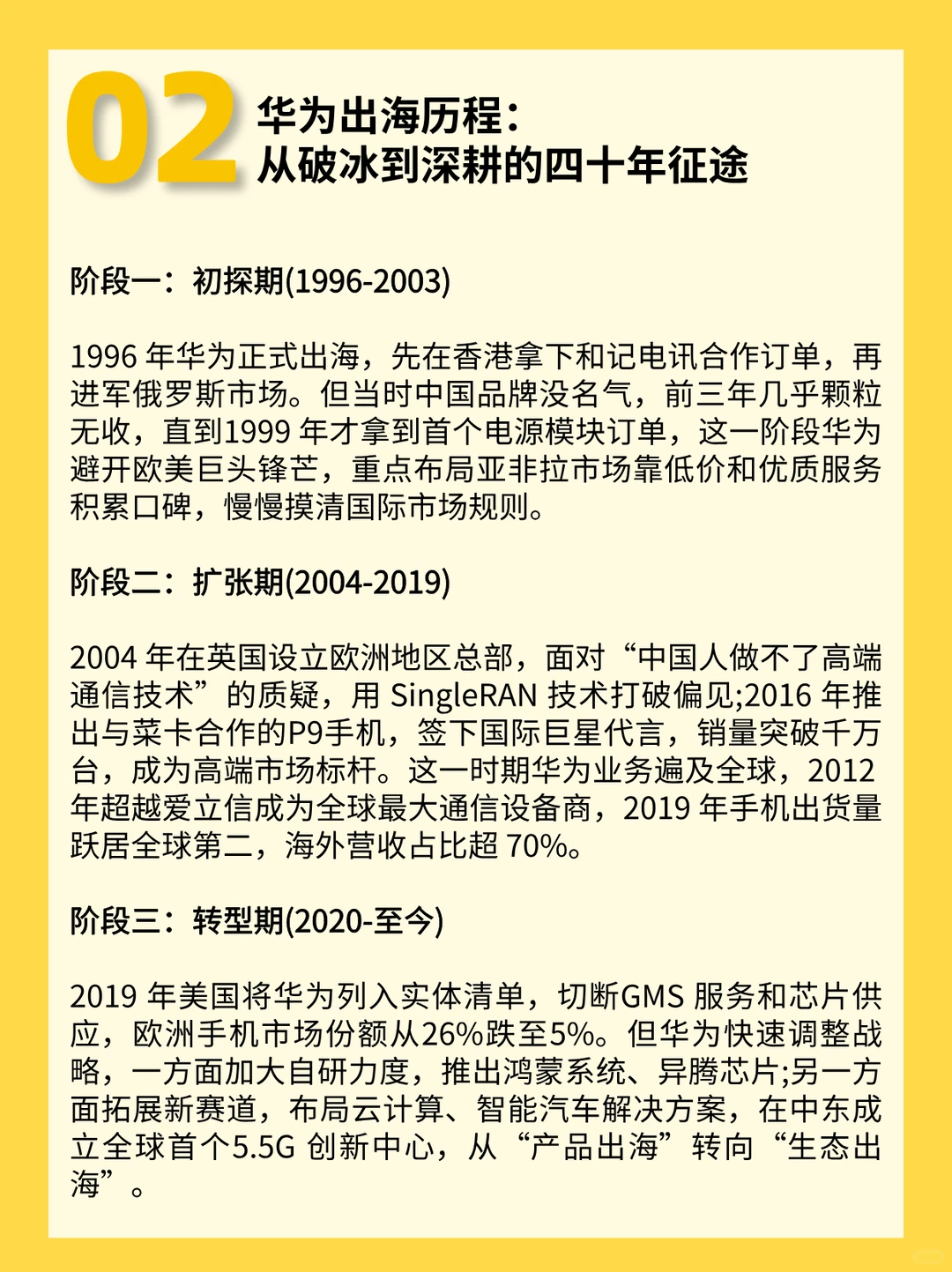 出海 40 年，华为成为中国品牌的全球化范本