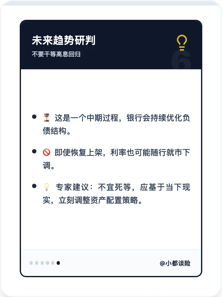 重启资产规划：大额存单快到期的人，愁坏了