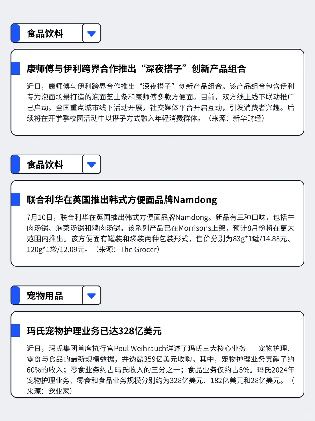 7.7-7.13丨本周快消品行业分析左滑抢先看