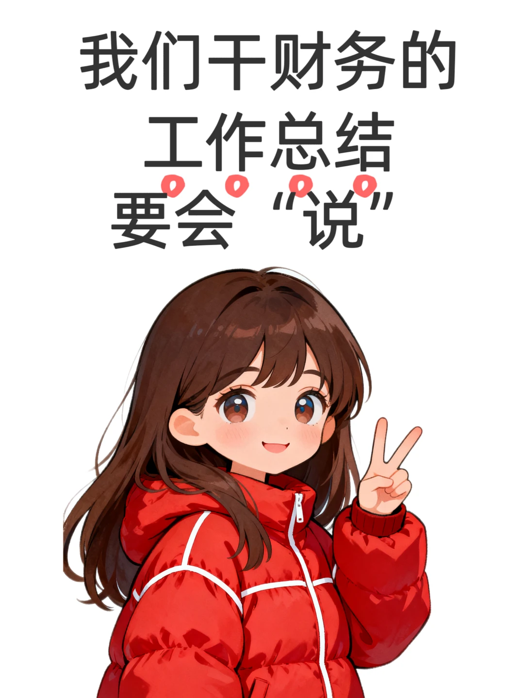 我们干财务的工作总结要会“说”