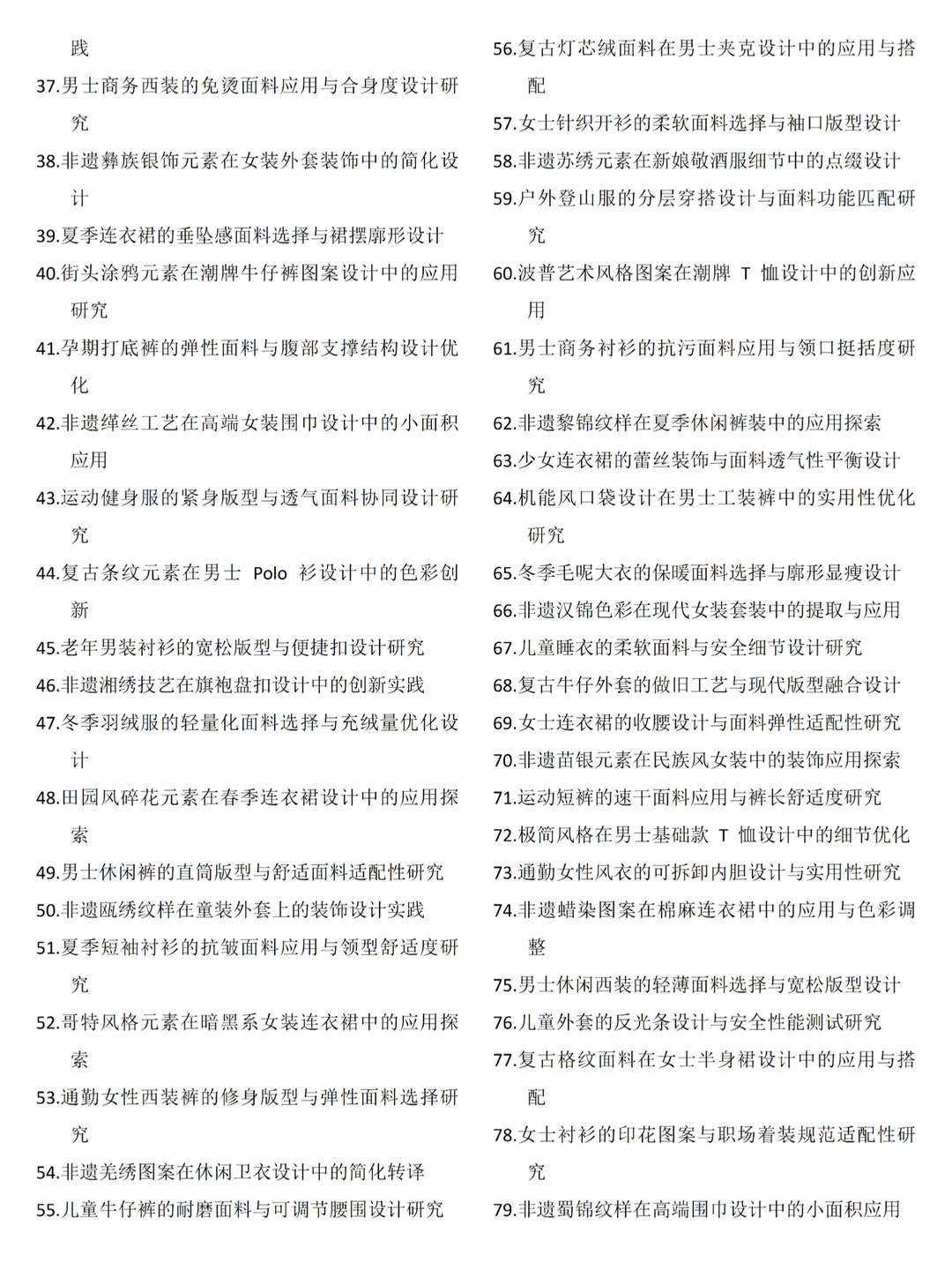 服装设计的同学一定要刷到这篇选题啊?