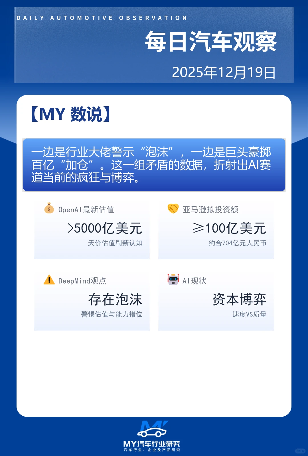 ? 每日汽车观察 12.19
