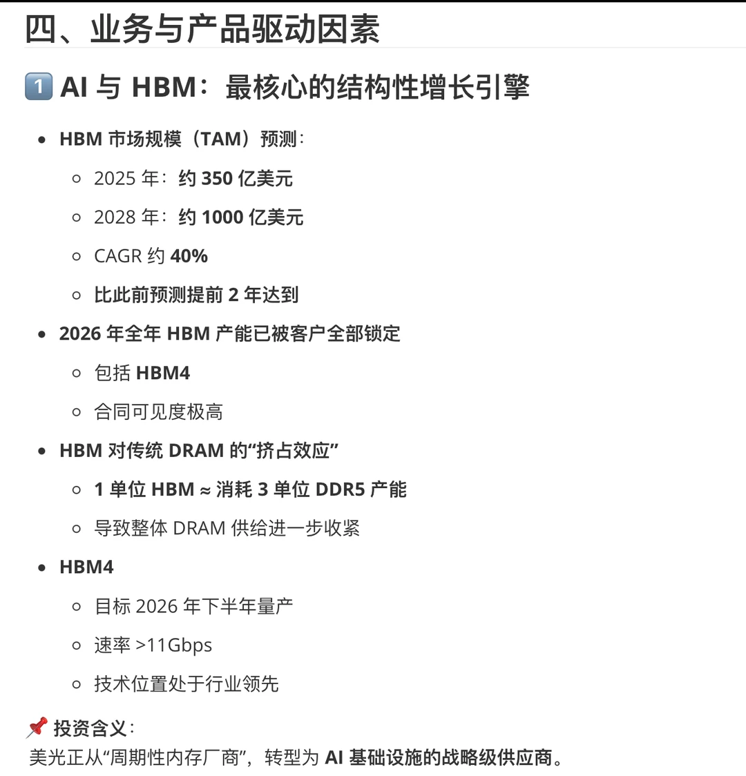 美光科技（Micron Technology）财报解读