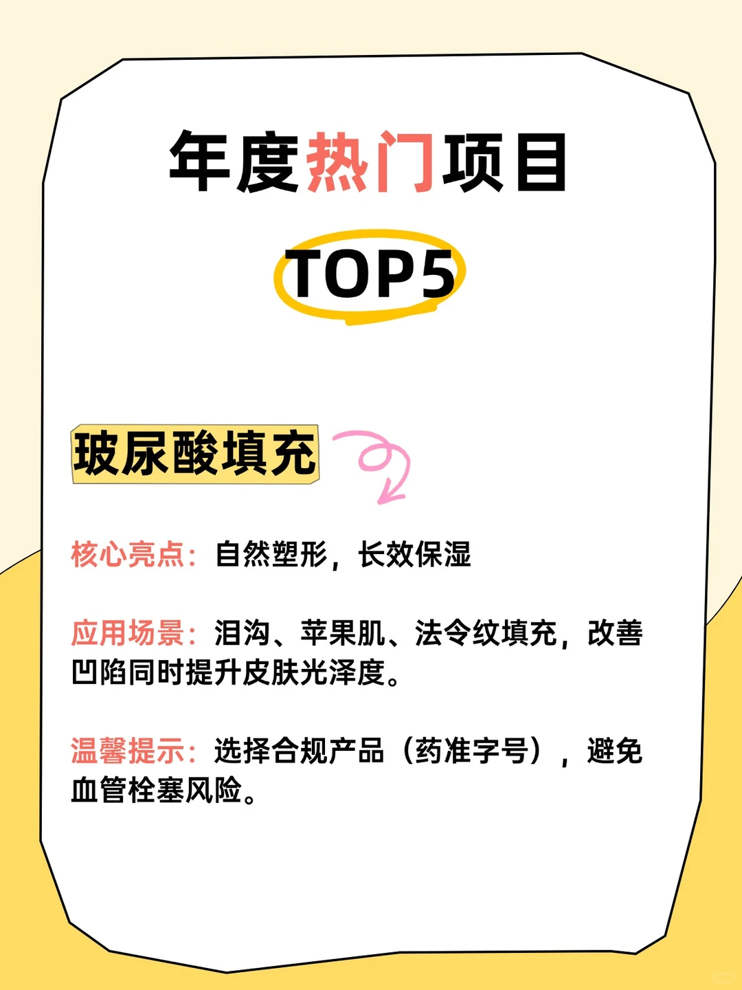 2025年终医美热门项目TOP5总结