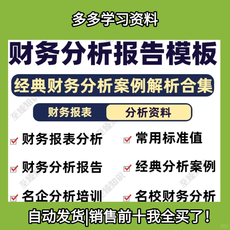 名企上市公司财务总结分析报告范文模板