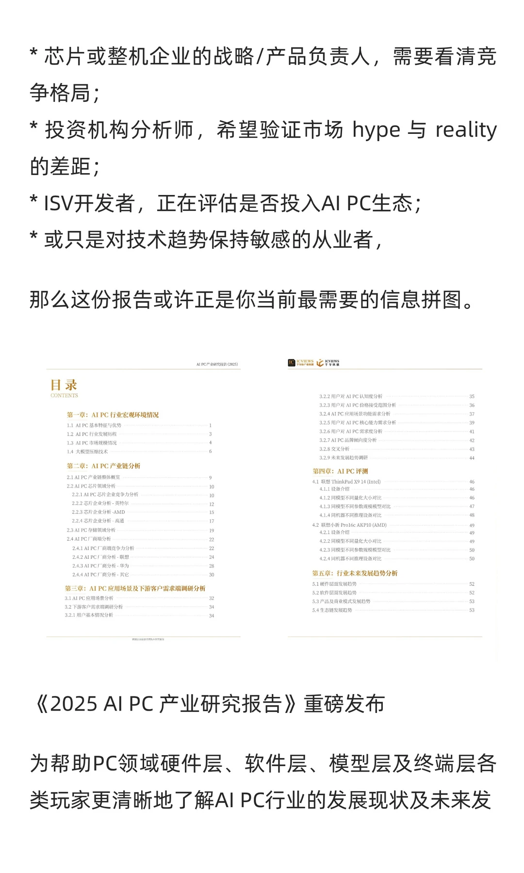 穿透AI PC热潮：《2025 AI PC研究报告》
