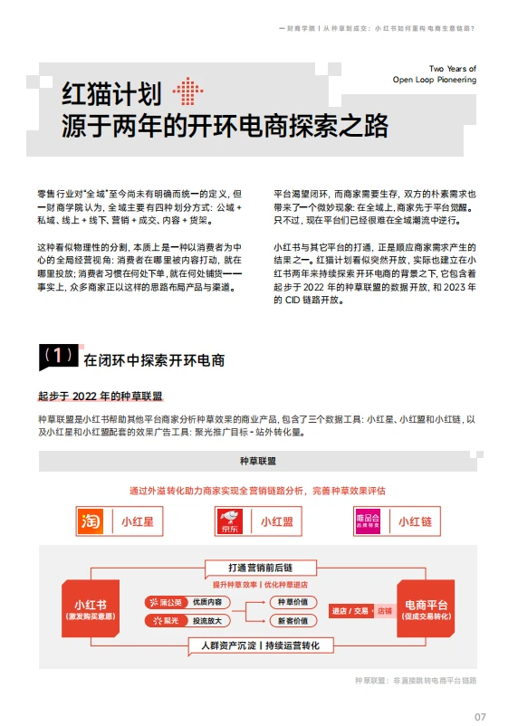 小红书“生意入口”优势,重构电商生意链路