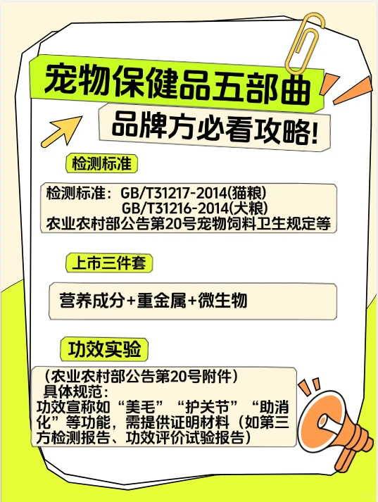 宠物保健品功效实验报告！品牌的必看五部曲