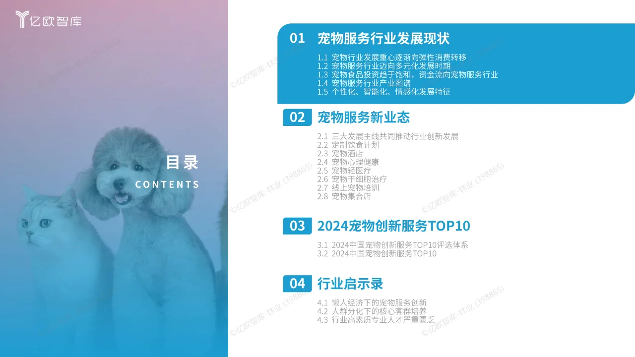宠物服务行业新趋势：洞察宠物经济的未来