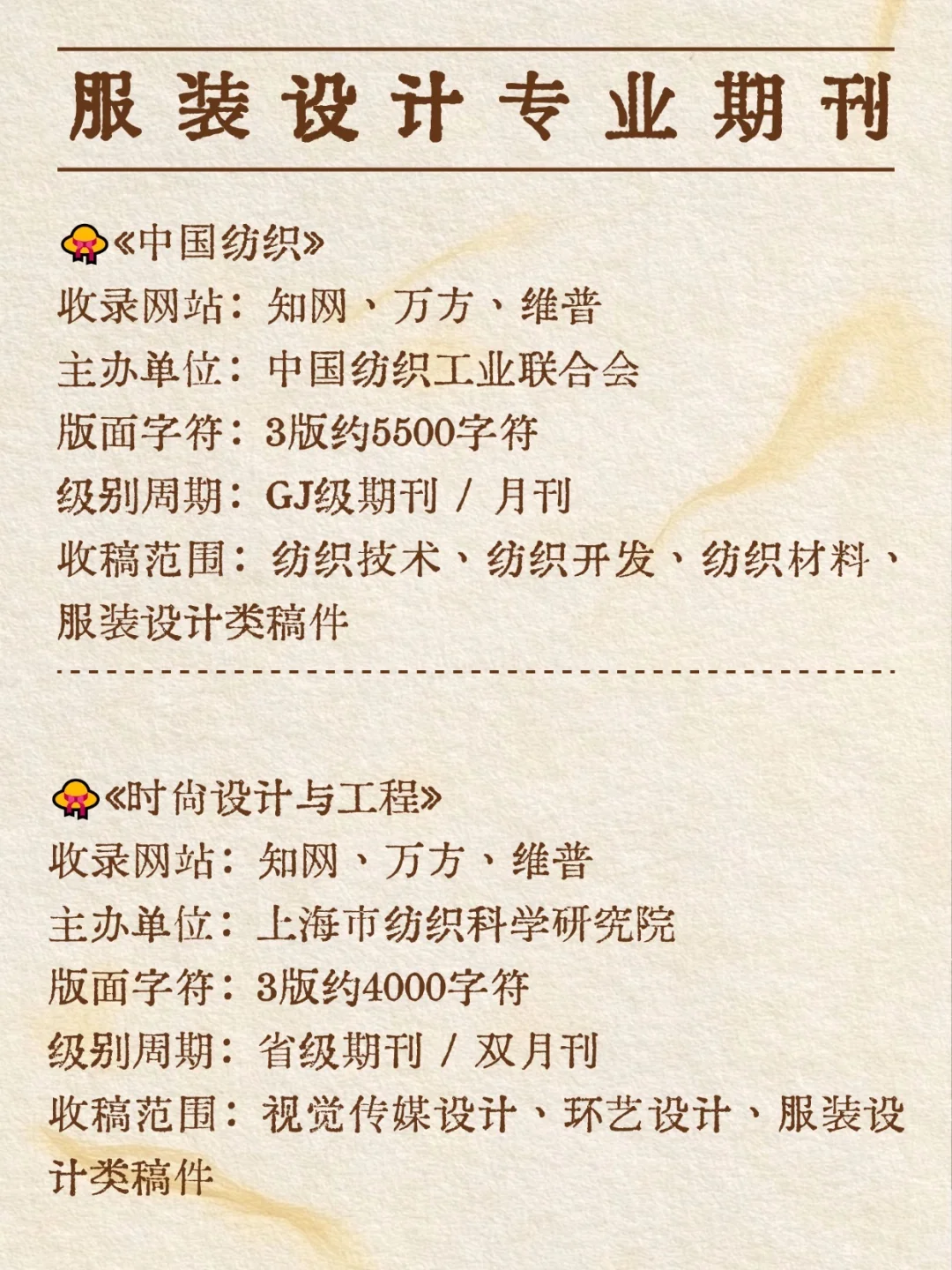 吐血整理，服装设计专业千万不要错过这些啊