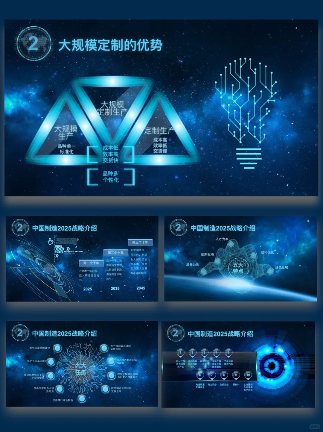 【60】科技风PPT｜智能制造