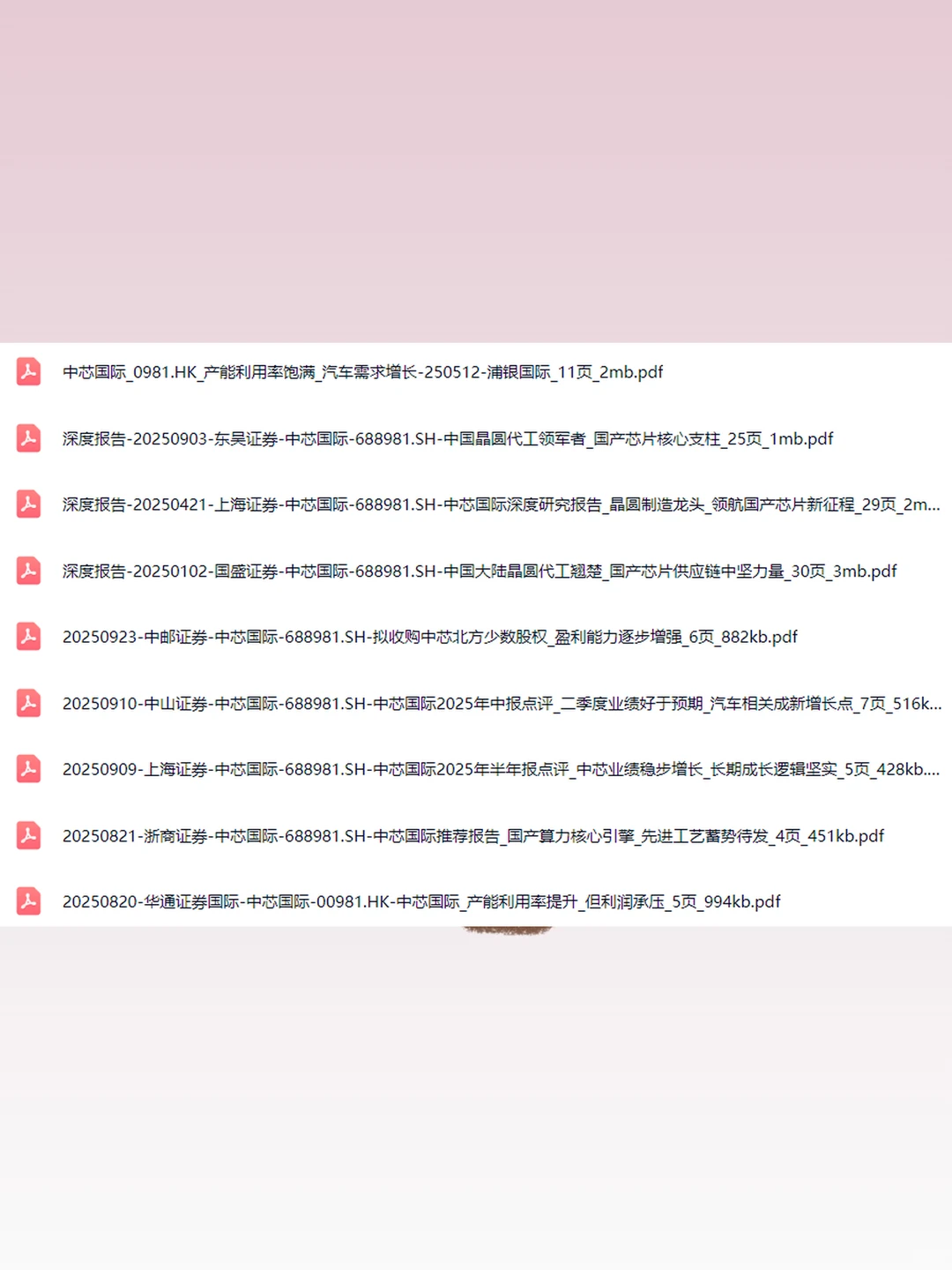 2025中芯国际深度研究报告芯片产业财报
