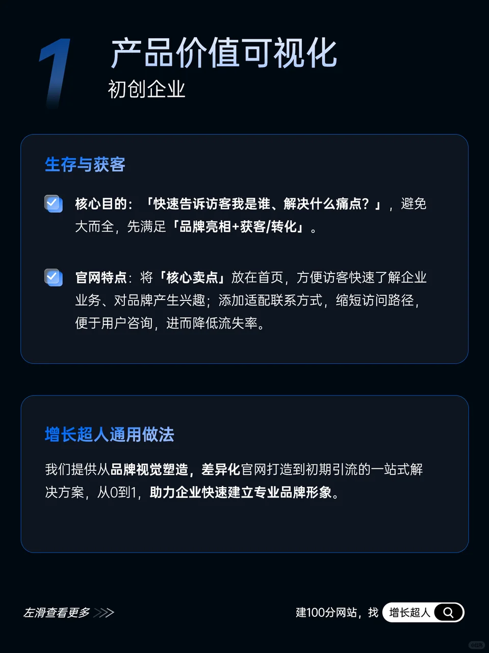 不同发展阶段的企业，官网制作方向也不同！