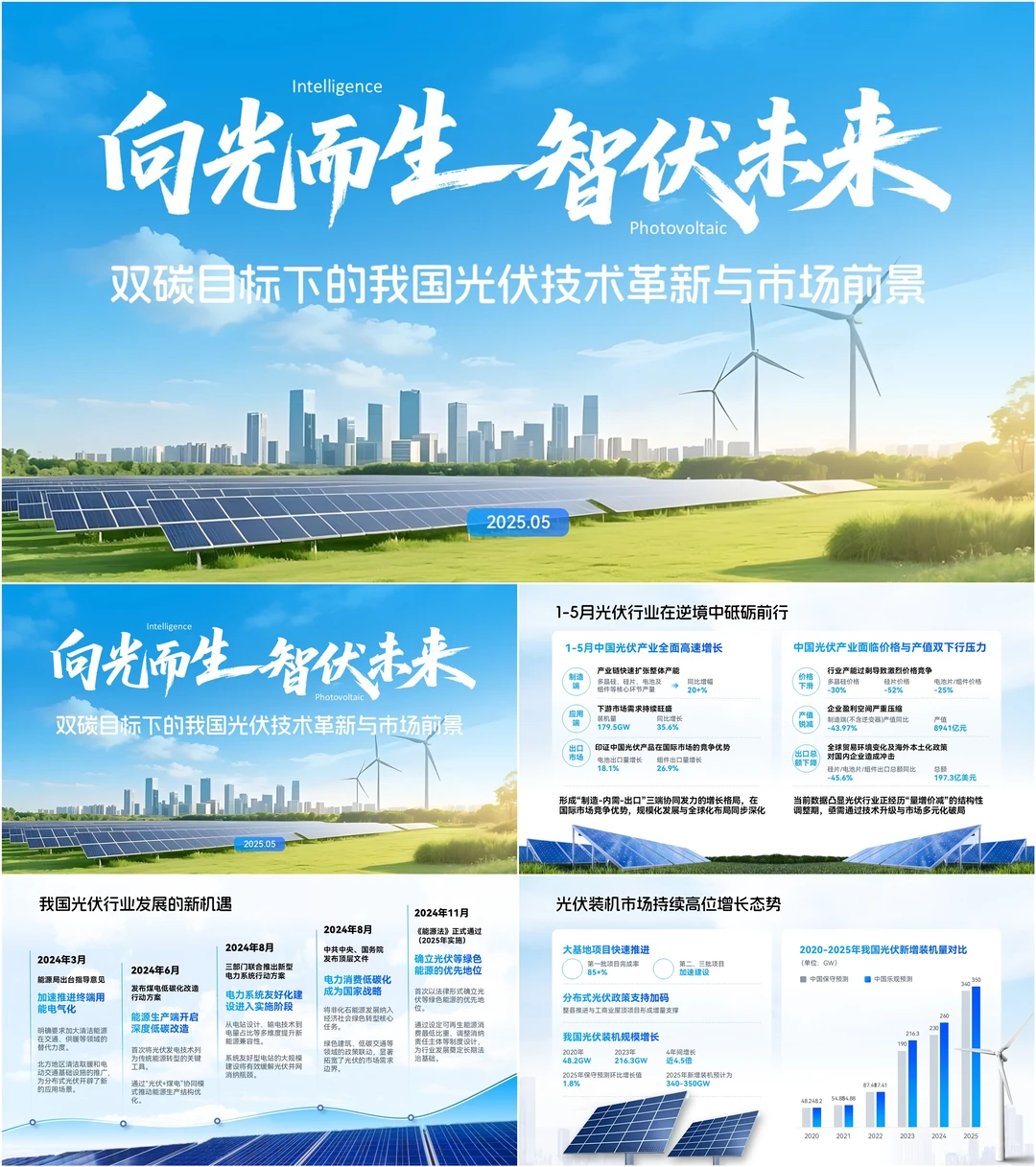 光伏技术市场前景PPT