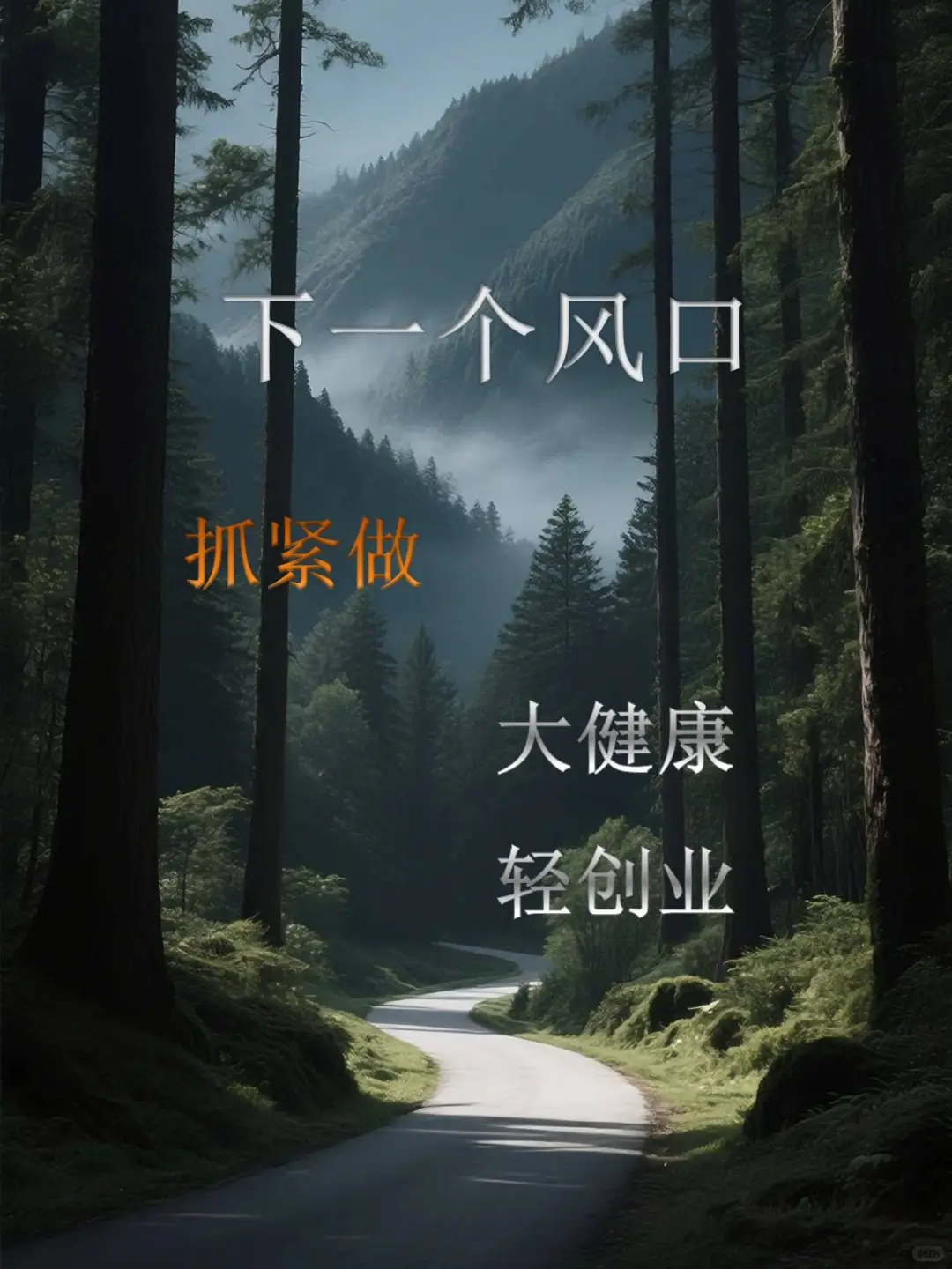 下一个风口布局大健康轻创业