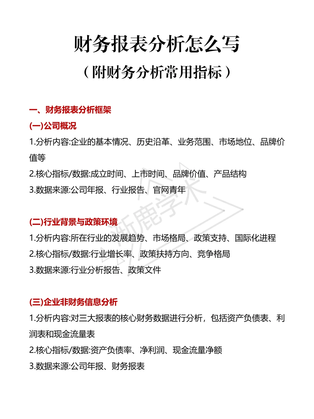 我做的财务报表分析被导师夸了哈哈?