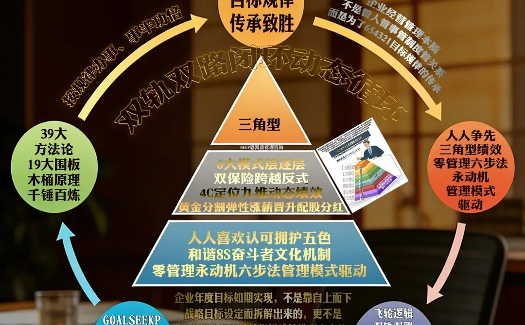 年度目标高概率实现逻辑总图，管理必备