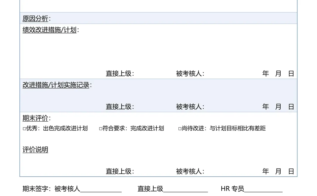 员工绩效考核，别忘了这些文件❗️