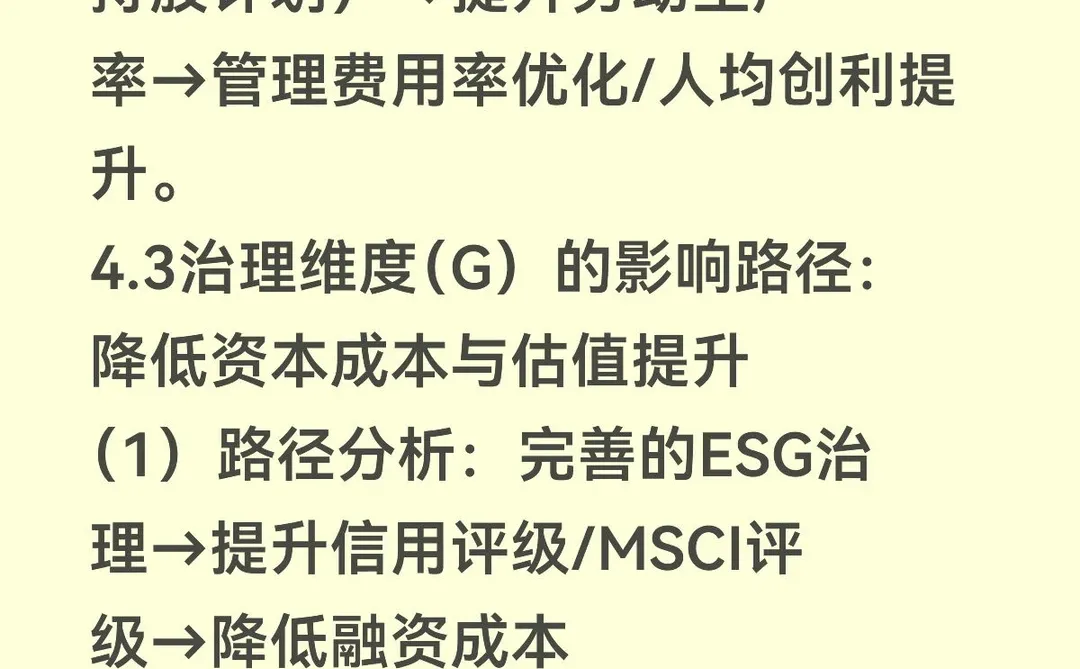 ESG视角下财务绩效分析研究——天齐锂业篇