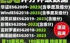 2023年ESG评分数据行业细分报告