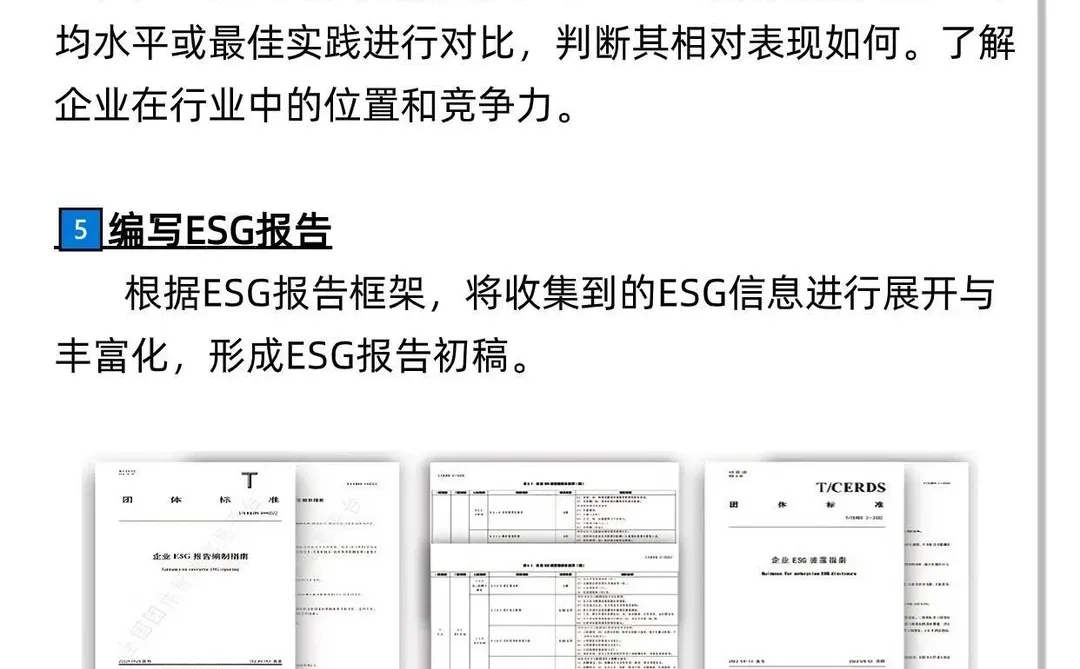 ESG报告怎么写❓五步精简版❗