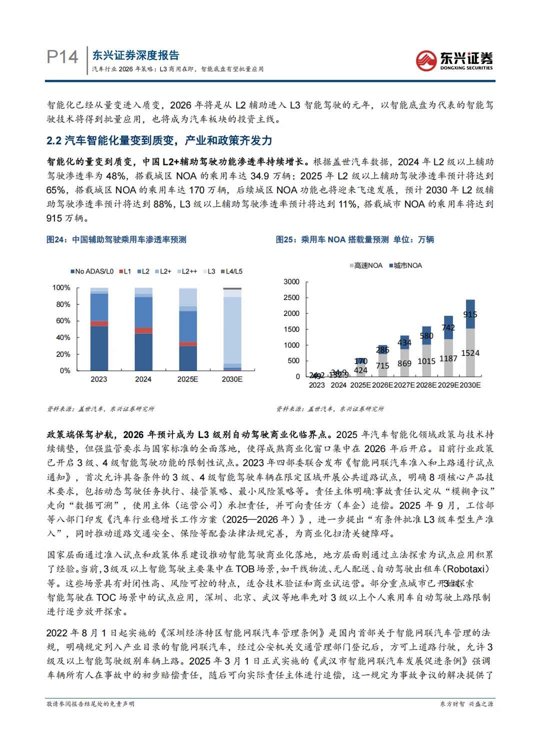 汽车行业2026年策略报告