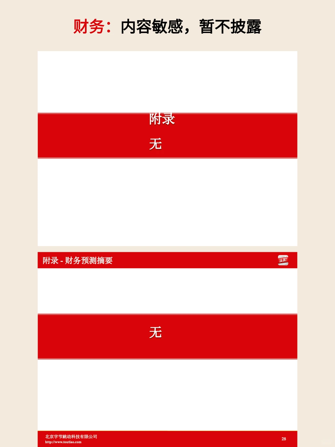 中国首富|今日头条张一鸣2013年融资ppt全文