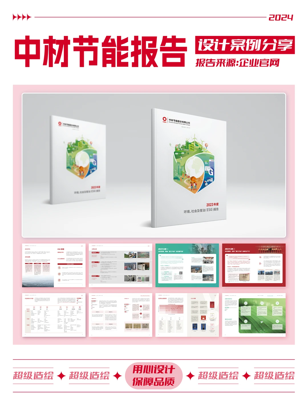 报告设计分享｜中材节能ESG报告设计